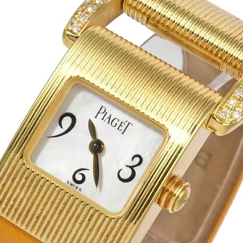 ピアジェ PIAGET 5222 ミスプロトコール 腕時計 クォーツ ホワイトシェル文字盤 金無垢 ダイヤモンド 替えベルト付 レディース【中古】 |  - Buyee, Perkhidmatan Beli-belah Proksi Dalam Talian | Beli pada