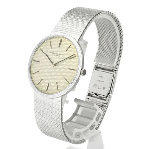 オーデマピゲ AUDEMARS PIGUET ラウンド 腕時計 手巻 シルバー文字盤