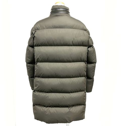 MONCLER カーキ ロングダウンジャケット MONCLER カーキ ロングダウンジャケット