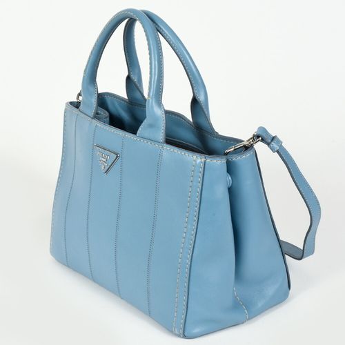 PRADA プラダ 1BG061 ロボット 2way バッグ めでたい レザー×ナイロン