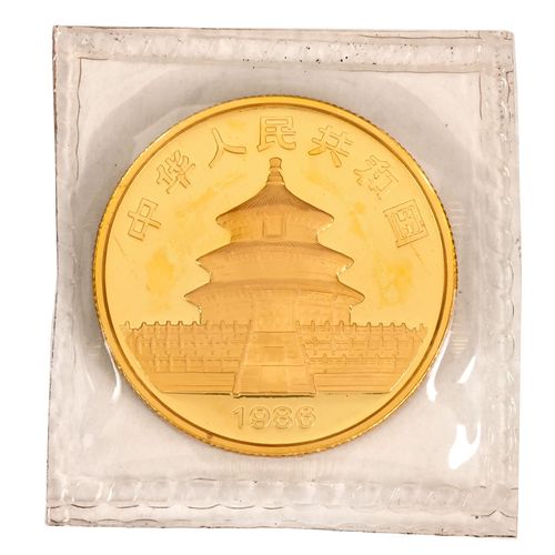 1986年 中国 パンダ 金貨 50元 コイン 貨幣 K24 純金 1/2 オンス 15.5g【中古】 | ゴールドプラザ オンラインストア -  Buyee 通販購入サポートサービス | ゴールドプラザ オンラインストアでお買い物