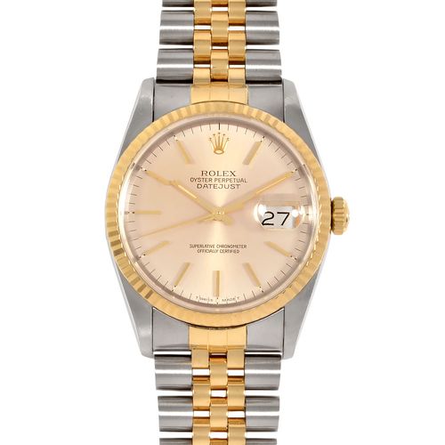 ロレックス ROLEX 16233 デイトジャスト X番 腕時計 自動巻 SS×YG