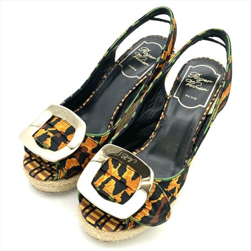 ロジェヴィヴィエ新品未使用サンダル34サイズ 美品Roger vivierロジェ ヴィヴィエ サンダル（34サイズ）