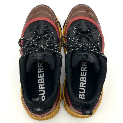 バーバリー BURBERRY アーサー ロートップ スニーカー 40 メンズ【中古