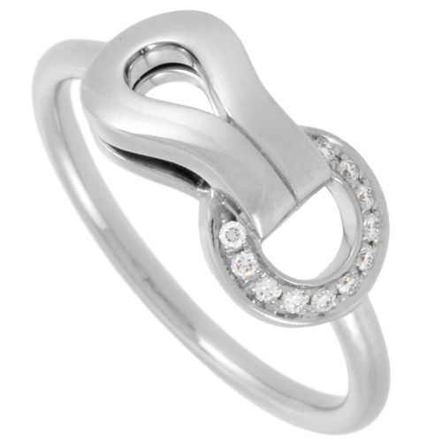 カルティエ リング カルティエ Cartier タンク リング 指輪 アイオライト #53 K18YG