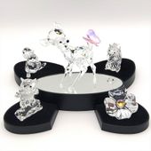 スワロフスキー　グランドピアノ と サツクス クリスタル製置物 専用箱あり スワロフスキー SWAROVSKI グランドピアノ オブジェ 置物