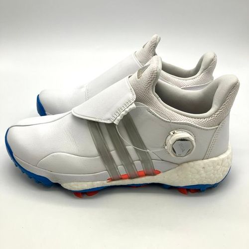 adidas ゴルフシューズ 7.5 (US) ホワイト　24cm Amazon | adidas ゴルフシューズ ユニ 大人用 US サイズ: 24