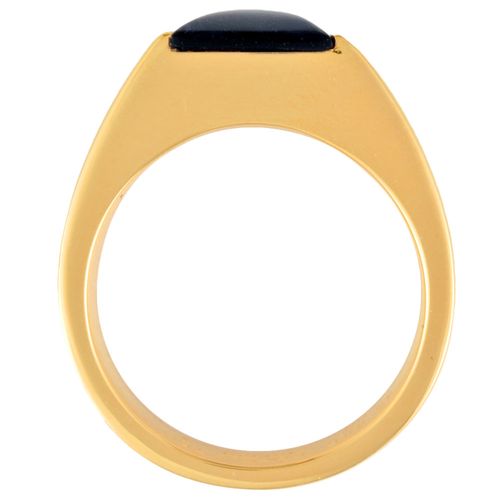 Cartier カルティエ リング K18YG 53 4801024O0011 カルティエ Cartier タンク リング 指輪 アイオライト #53 K18YG