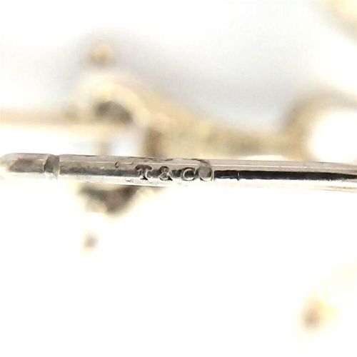 ティファニー Tiffany&Co. デイジー フラワー ピアス オニキス SV925