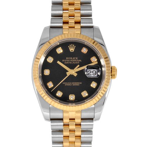 ロレックス ROLEX 16233 デイトジャスト X番 腕時計 自動巻 SS×YG