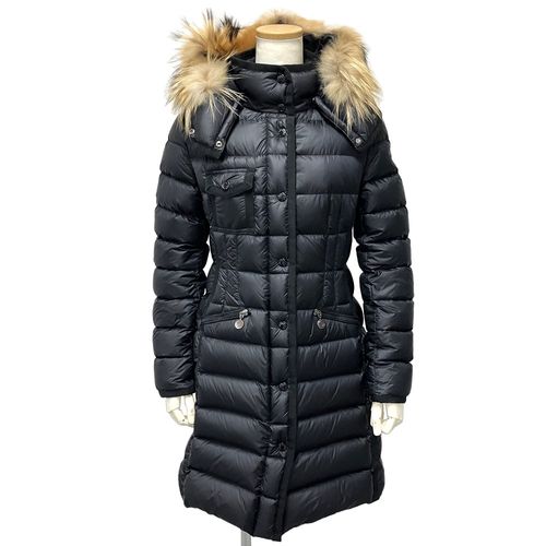 モンクレール MONCLER HERMINE FUR エルミンヌ ファー ダウンジャケット ナイロン ブラック SS（XS） レディース【中古】 |  - Buyee, jasa pembelian barang online | Belanja di