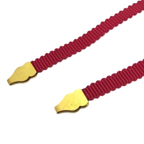 バカラ Baccarat クロス ネックレス レッド【中古】 | Gold Plaza