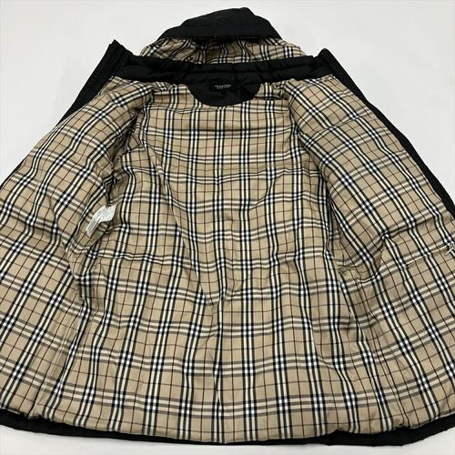 バーバリーブラックレーベル BURBERRY BLACK LABEL フード付き ダウンジャケット ポリエステル BMP03-538-09 ブラック  LL（XL） 裏地 ノバチェック柄 訳あり メンズ【中古】 | Gold Plaza Online Store - Buyee, an Online  Proxy Shopping Service | Shop at Gold Plaza ...