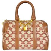 セリーヌ CELINE スモール ボストンバッグ カーフスキン
