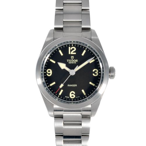 チューダー TUDOR 79950 レンジャー 腕時計 自動巻 ブラック文字盤