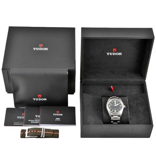 チューダー TUDOR 79950 レンジャー 腕時計 自動巻 ブラック文字盤