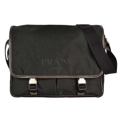 プラダ PRADA ショルダーバッグ ナイロン 0793 ブラック