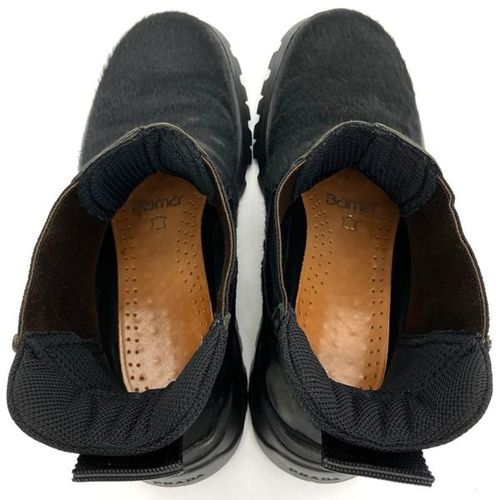 プラダスポーツ PRADA SPORTS サイドゴア ショート ブーツ ハラコ