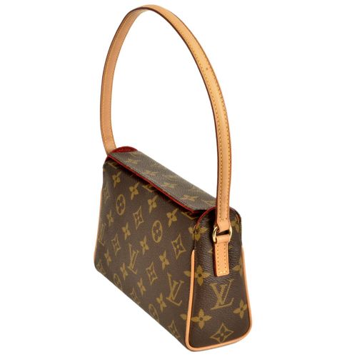 ルイヴィトン LOUIS VUITTON レシタル ショルダーバッグ モノグラム