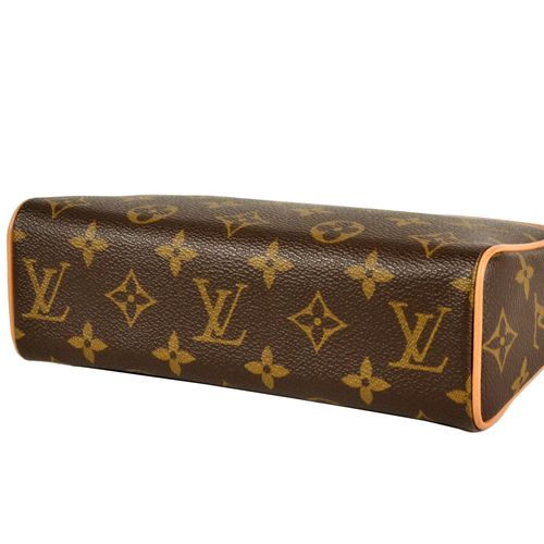 ルイヴィトン LOUIS VUITTON レシタル ショルダーバッグ モノグラム