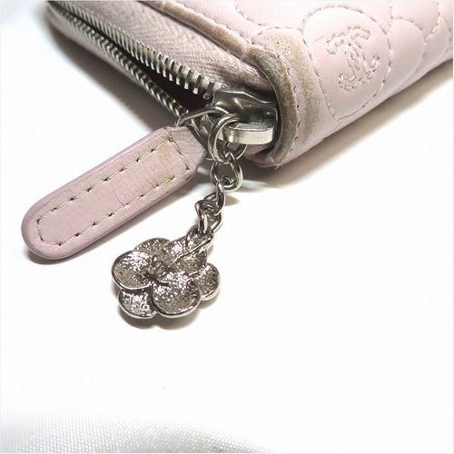 20%OFF】シャネル CHANEL カメリア ラウンドファスナー 長財布