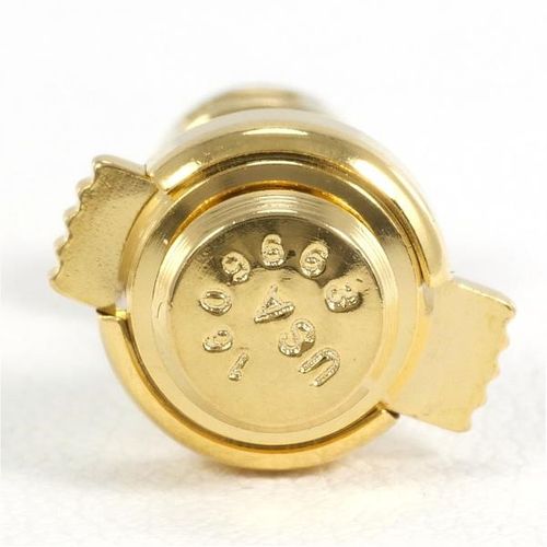 ブローチ K18 YG イエローゴールド 35%OFF】K18 18金 YG イエローゴールド 合金 ピンブローチ ダイヤ