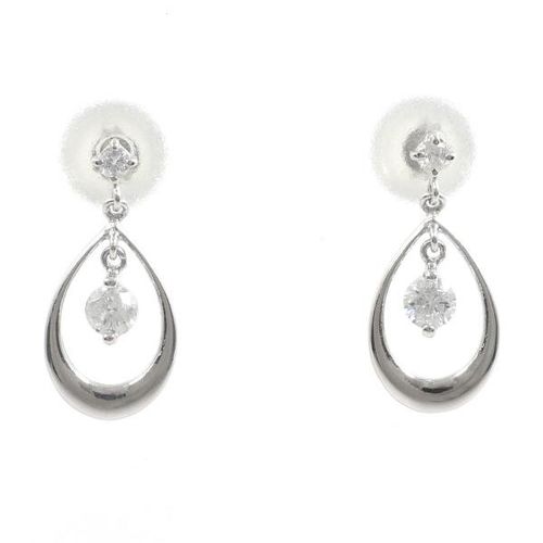 15%OFF】PT900 プラチナ ピアス ダイヤ 0.10 ×2 総重量約0.9g 