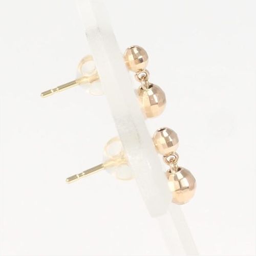 K18 18金 PG ピンクゴールド ピアス 総重量約0.5g | - Buyee, an