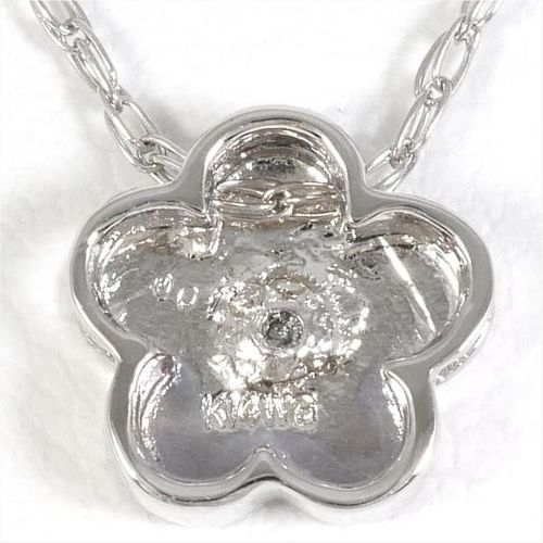 美品 K14WGネックレス ダイヤ 14金ホワイト5.5g40.3㎝ SN972 72473_1.jpg