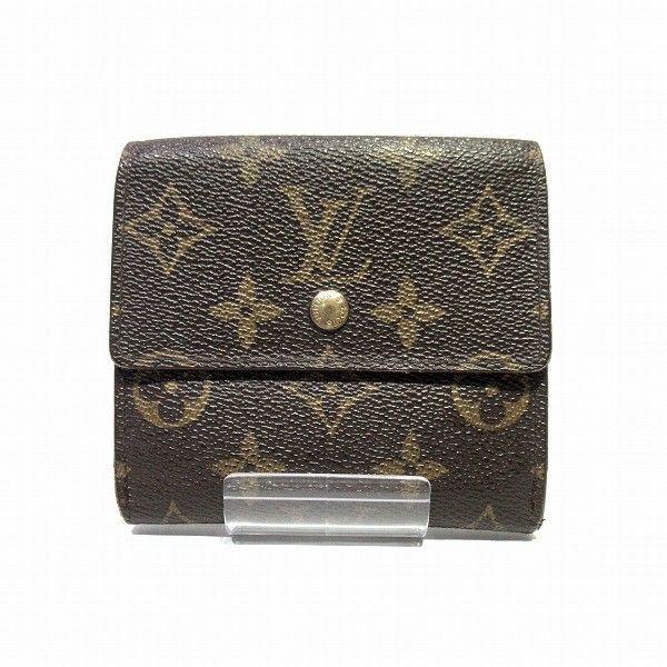 25%OFF】ルイヴィトン Louis Vuitton モノグラム ポルトモネ ビエ カルトクレディ M61652 3つ折り財布 レディース 【中古】  | - Buyee