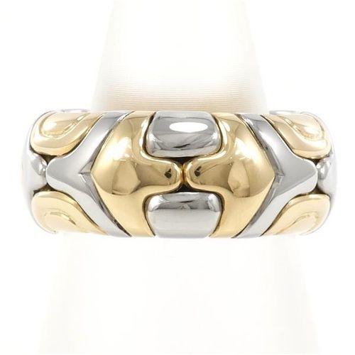 5%OFF】ブルガリ アルベアーレ K18YGWG リング 指輪 10号 総重量約10.7