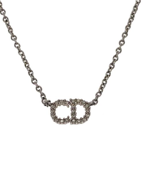 Christian Dior ネックレス ネックレス -- SLV トップ有 レディース CD