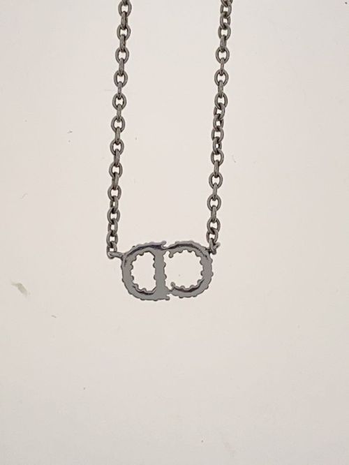 Christian Dior ネックレス ネックレス -- SLV トップ有 レディース CD