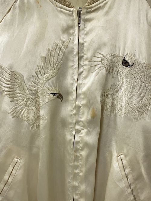 その他ブランド スカジャン 50s SPEED スカジャン 虎 鷲 富士 サテン