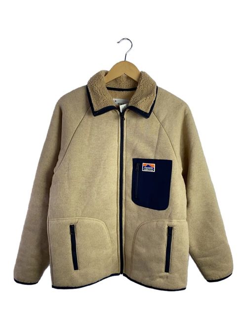 patagonia / フリースジャケット/S/ポリエステル/BEG フリースジャケット/--/ポリエステル/BEG/無地