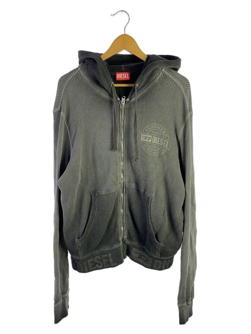 DIESEL ジップパーカー ジップパーカー -- コットン GRY A11255 | 2nd