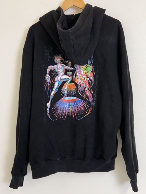 コムドット hangoverz フリークスストア コラボ パーカー Lサイズ ①