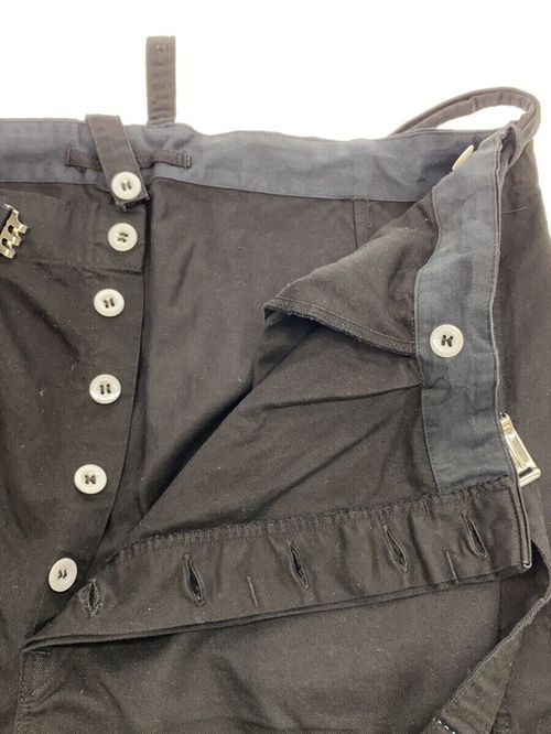 GERMAN MILITARY その他 ドイツ軍 ベルト付きワークパンツ 55 コットン