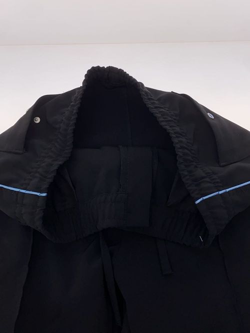 Needles / Piping Cowboy Pant MR202 ブラック NEEDLES] ニードルズ PIPING COWBOY PANT - DOUBLE CLOTH(BLACK)