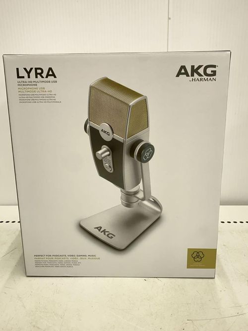 AKG ビジュアルその他 USBマイクロホン ウルトラHDマルチモード LYRA | - Buyee,  บริการตัวแทนช้อปปิ้งออนไลน์ | ซื้อที่