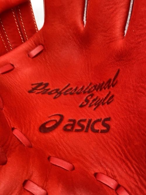 ASICS 野球用品3121B151-250 野球用品右利き用RED 3121B151-250 軟式用