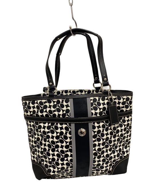 COACH トートバッグ トートバッグ_シグネチャー PVC BLK モノグラム 