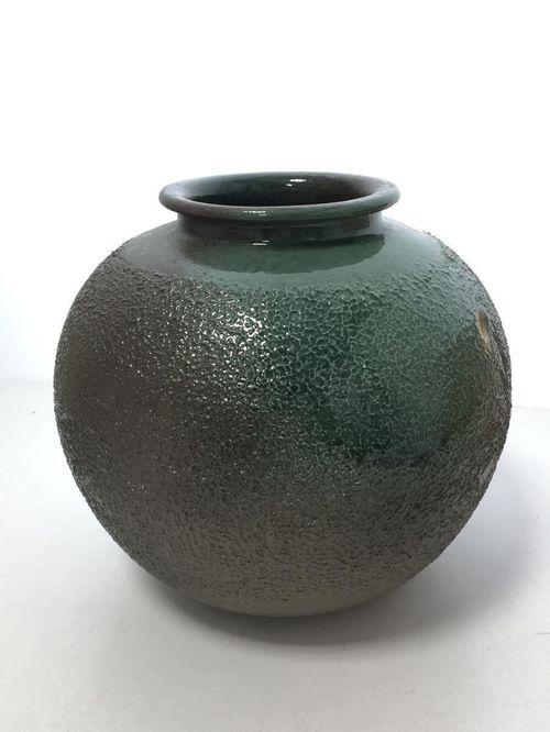 信楽焼き 壷・花瓶 壷・花瓶 信楽焼 明山作 箱シミ有 | - [Buyee] هي