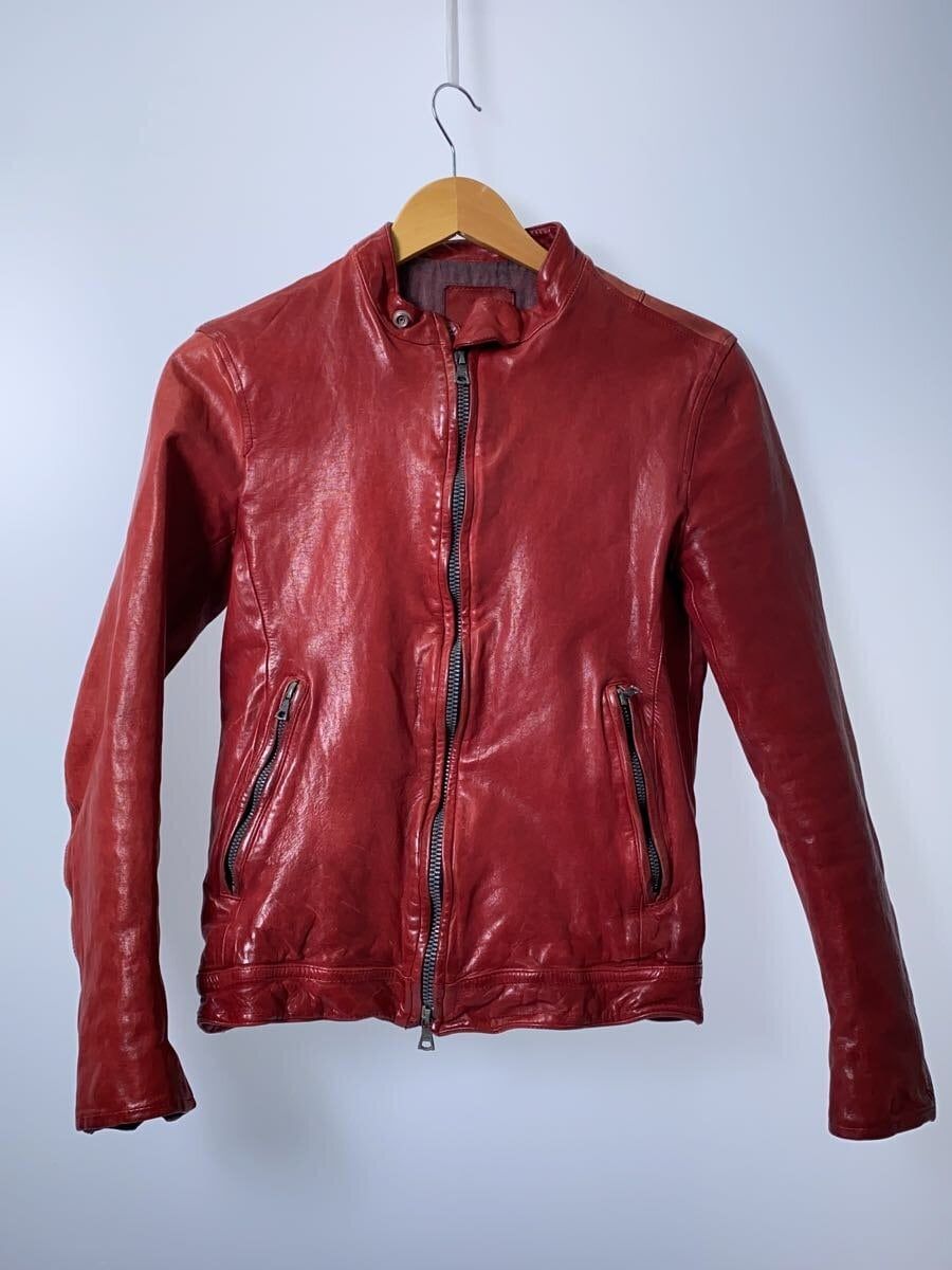 ISAMU KATAYAMA BACKLASH RIDERS JACKET SINGLE S HORSE LEATHER