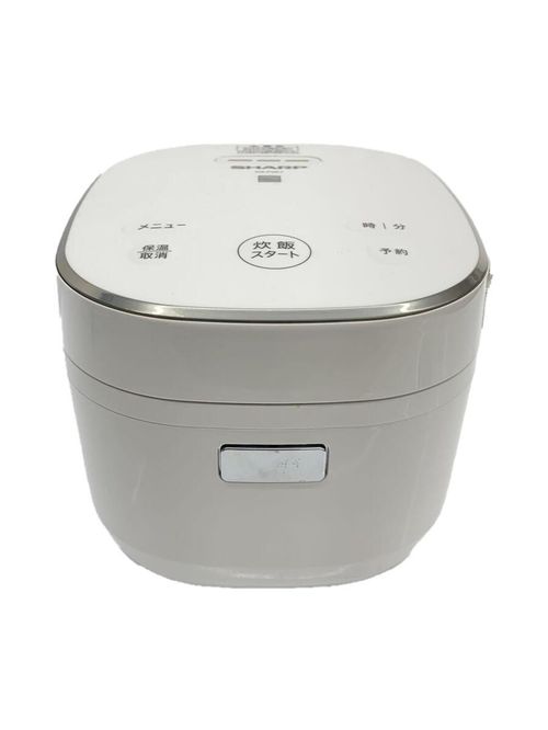 SHARP HEALSIO 知ろ 多機能炊飯器 ホワイト SHARP HEALSIO 知ろ 多機能炊飯器 ホワイト