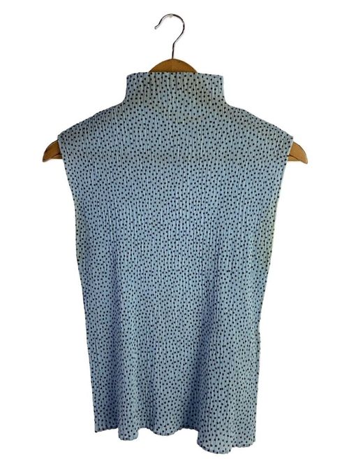 PLEATS PLEASE ISSEY MIYAKE◆ノースリーブカットソー/3/ポリエステル/マルチカラー/総柄/PP73-JK681 ISSEY MIYAKE ノースリーブカットソー ノースリーブカットソー 3