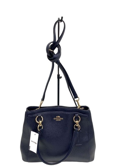 COACH ショルダーバッグ ショルダーバッグ レザー NVY F36642