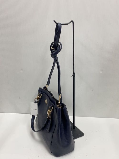COACH ブラック ショルダーバッグ COACH ショルダーバッグ ショルダーバッグ レザー NVY F36642