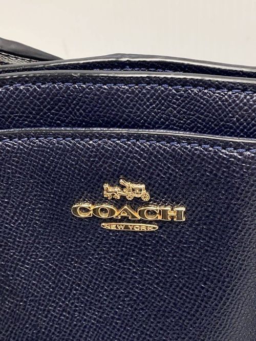 COACH ショルダーバッグ ショルダーバッグ レザー NVY F36642