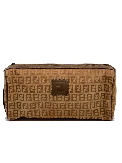 FENDI ズッカ ポーチ セカンドバッグ クラッチバッグ ナイロン